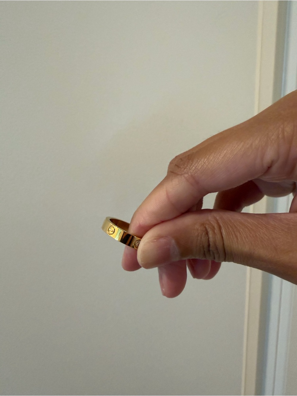 C. Love ring- gold ⭐️ - Picture 3 of 5
